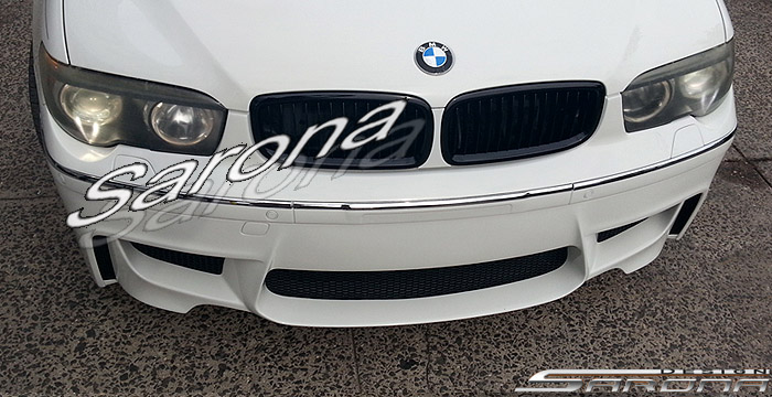 Custom BMW 7 Series  Sedan Front Bumper (2002 - 2004) - $690.00 (Part #BM-060-FB)